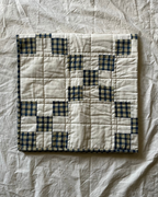 Butter & Blue Gingham Heirloom Quilt