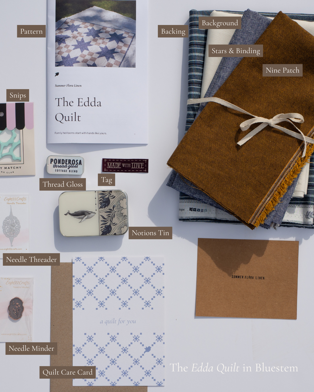 Layette Quilt Kit ~ Edda