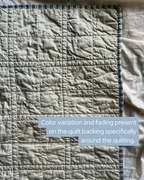 Butter & Blue Gingham - Perfectly Imperfect - Quilt