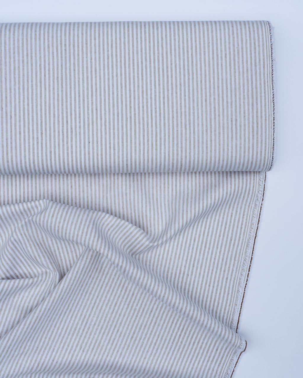 Natural Stripe ~ Essex Yarn Dyed Classic Woven