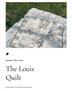 The Louis Quilt Pattern