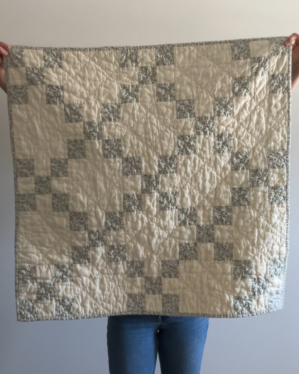 Sage Mini Floral Heirloom Quilt