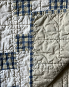 Butter & Blue Gingham - Perfectly Imperfect - Quilt