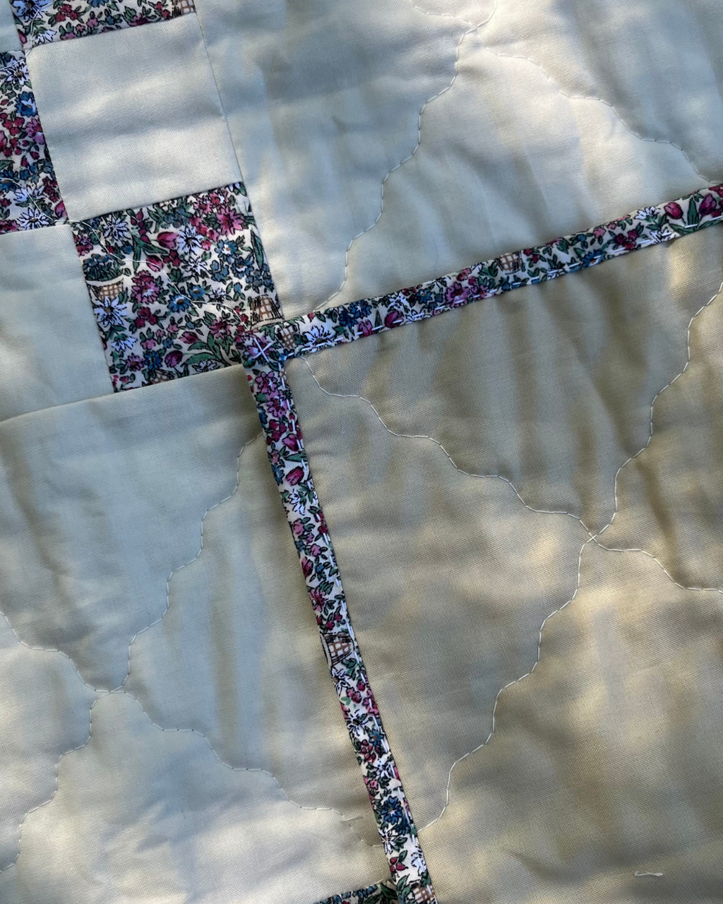 Garden Floral Heirloom Quilt