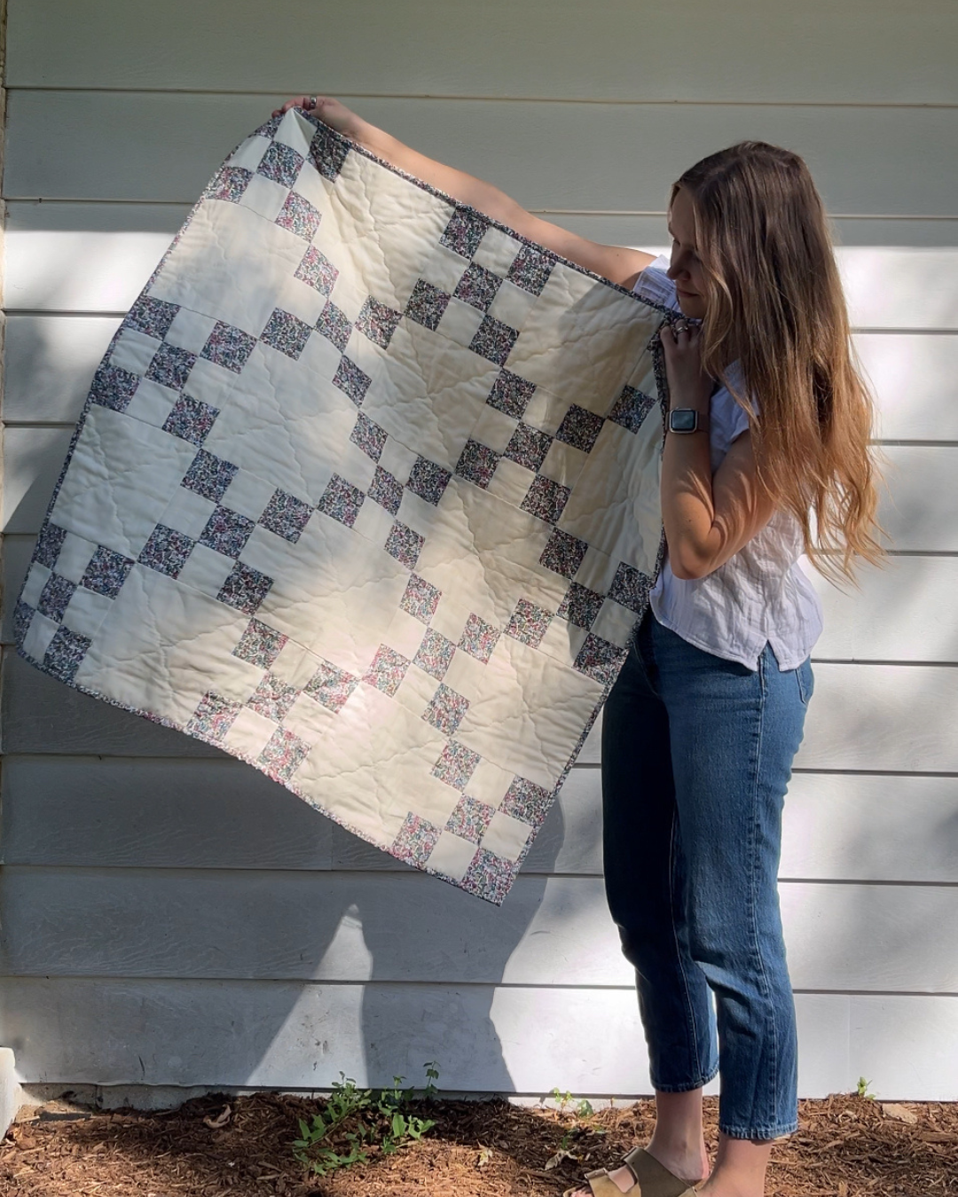 Garden Floral Heirloom Quilt