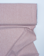 Strawberry Stripe ~ Essex Yarn Dyed Classic Woven
