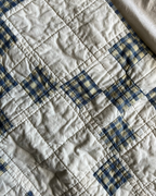 Butter & Blue Gingham - Perfectly Imperfect - Quilt