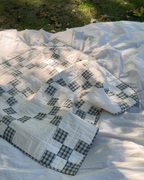 Butter & Blue Gingham Heirloom Quilt