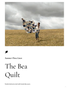The Bea Quilt Pattern