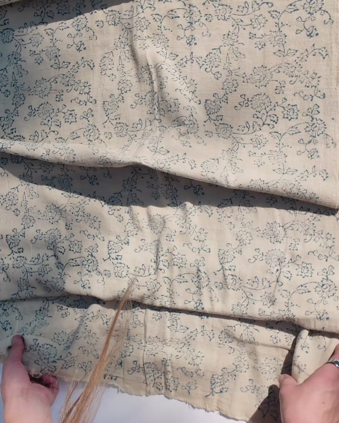 Merchant & Mills Creeping Blooms Indian Block Print Cotton